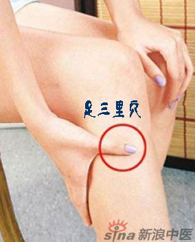 艾灸常用的保健穴有哪些？-足三里